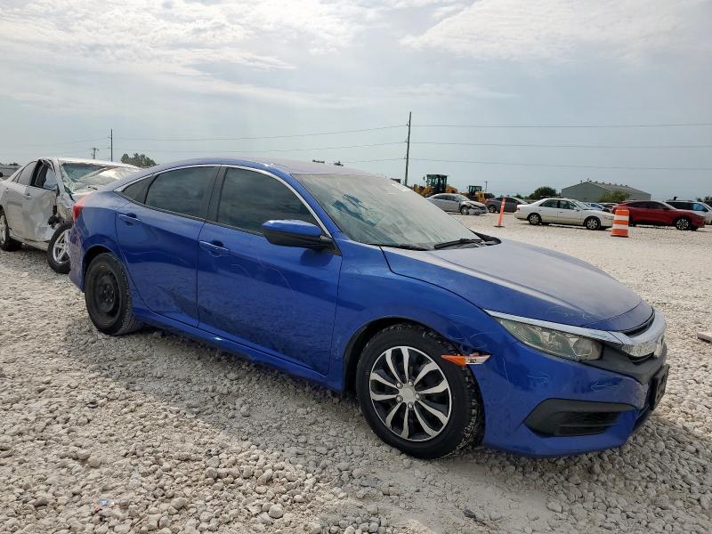 19XFC2F5XGE046923 - 2016 HONDA CIVIC LX 蓝色 照片 4