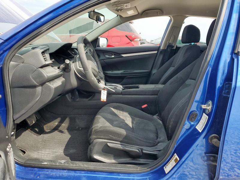 19XFC2F5XGE046923 - 2016 HONDA CIVIC LX 蓝色 照片 7