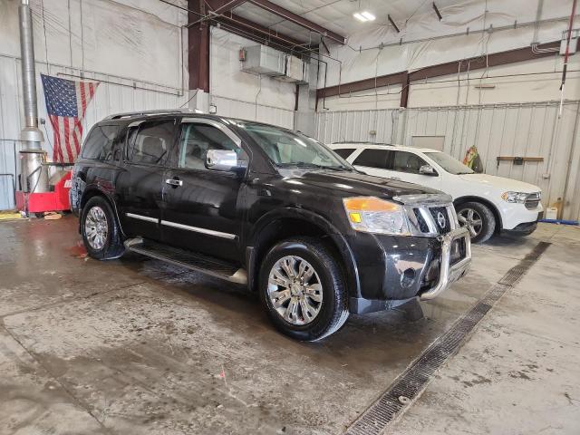 5N1BA0NE9FN612649 - 2015 NISSAN ARMADA PLATINUM შავი ფოტო 4