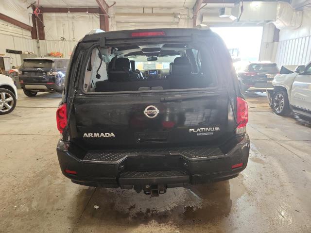 5N1BA0NE9FN612649 - 2015 NISSAN ARMADA PLATINUM შავი ფოტო 6