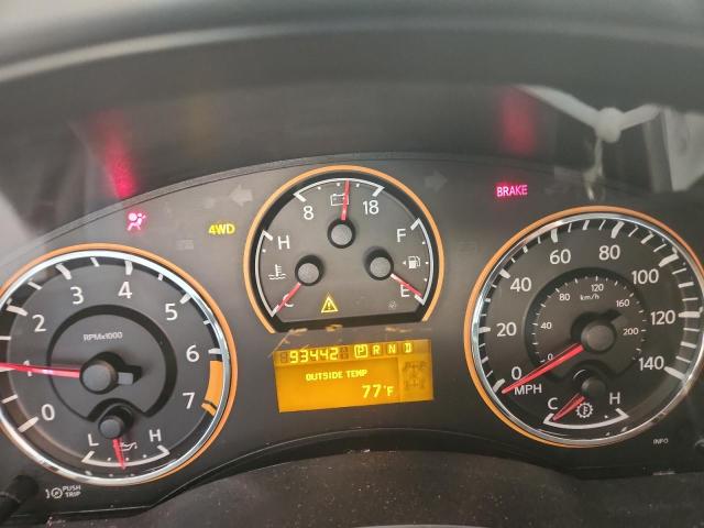 5N1BA0NE9FN612649 - 2015 NISSAN ARMADA PLATINUM შავი ფოტო 9