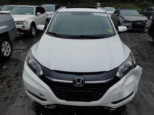 3CZRU6H78GM734368 - 2016 HONDA HR-V EXL WHITE photo 5