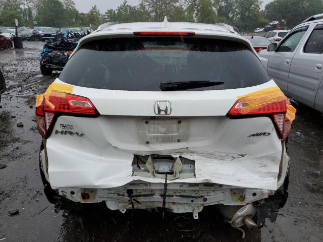 3CZRU6H78GM734368 - 2016 HONDA HR-V EXL WHITE photo 6