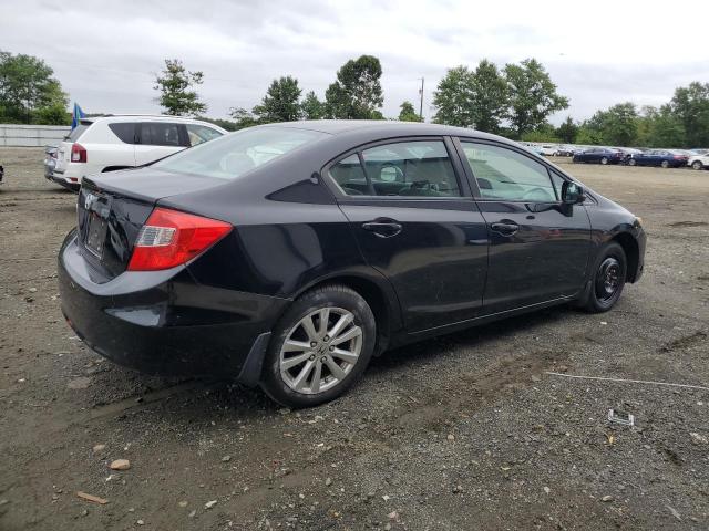 19XFB2F88CE326413 - 2012 HONDA CIVIC EX BLACK photo 3