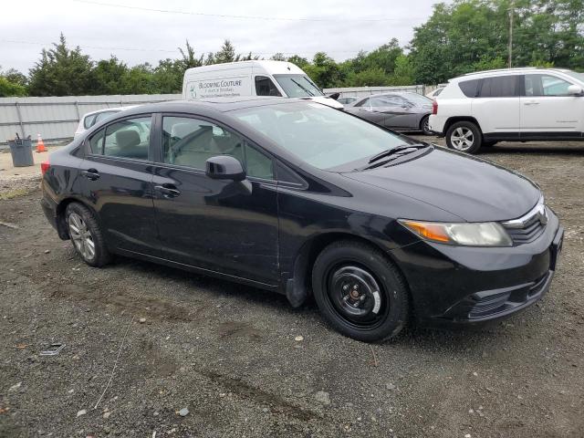 19XFB2F88CE326413 - 2012 HONDA CIVIC EX BLACK photo 4