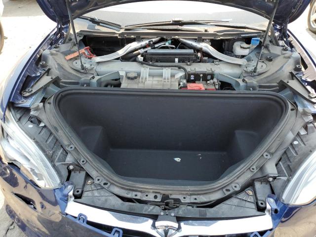 5YJSA1E28HF185644 - 2017 TESLA MODEL S 蓝色 照片 11
