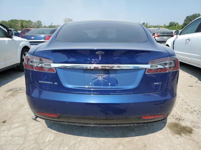 5YJSA1E28HF185644 - 2017 TESLA MODEL S 蓝色 照片 6