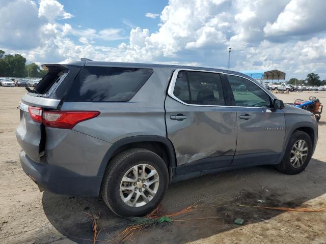 1GNERFKW0KJ223918 - 2019 CHEVROLET TRAVERSE LS GRAY photo 3