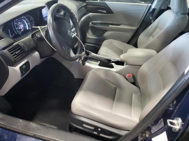 1HGCR2F84DA243470 - 2013 HONDA ACCORD EXL Կապույտ լուսանկար 7