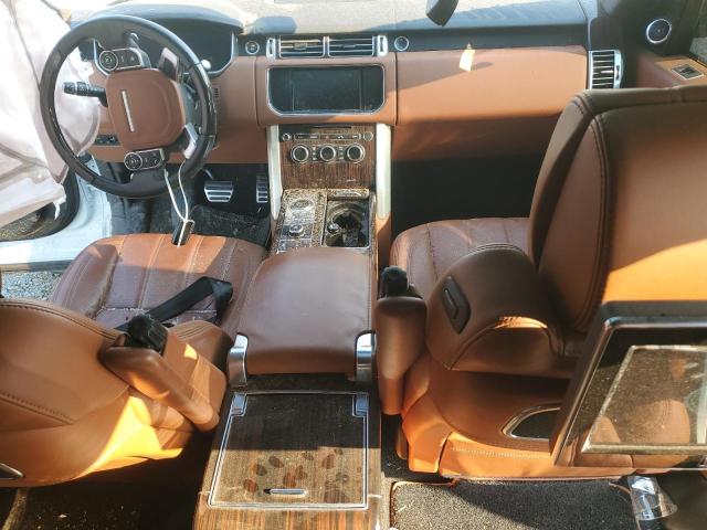 SALGV3TF0FA206996 - 2015 LAND ROVER RANGE ROVER AUTOBIOGRAPHY WHITE photo 8
