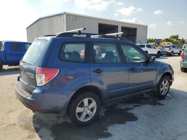 JF2SHABC6BH776623 - 2011 SUBARU FORESTER 2.5X 蓝色 照片 3