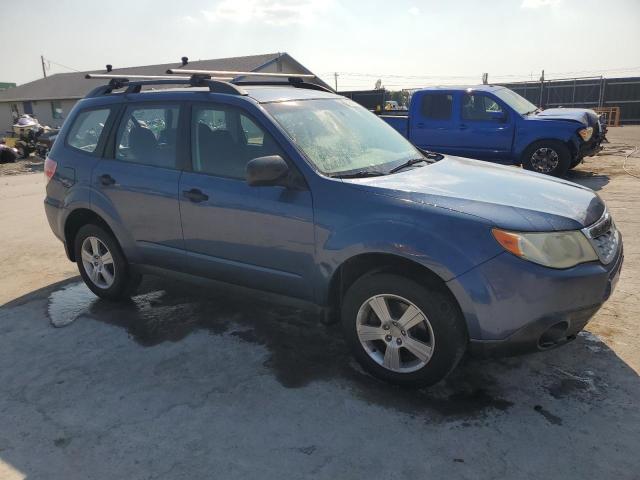 JF2SHABC6BH776623 - 2011 SUBARU FORESTER 2.5X 蓝色 照片 4