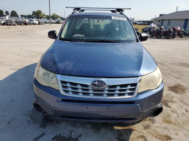 JF2SHABC6BH776623 - 2011 SUBARU FORESTER 2.5X 蓝色 照片 5