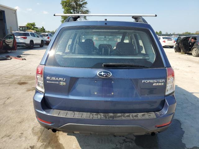 JF2SHABC6BH776623 - 2011 SUBARU FORESTER 2.5X 蓝色 照片 6