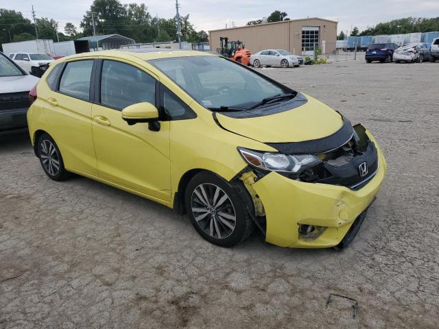 3HGGK5G8XFM762891 - 2015 HONDA FIT EX YELLOW photo 4