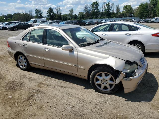 WDBRF64J73F318774 - 2003 MERCEDES-BENZ C 320 金色 照片 4