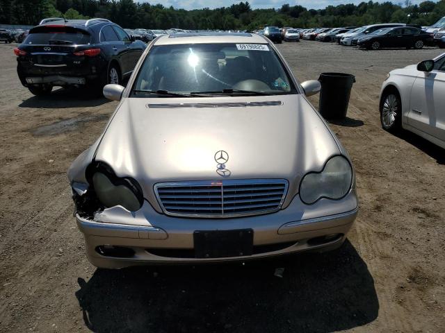 WDBRF64J73F318774 - 2003 MERCEDES-BENZ C 320 金色 照片 5