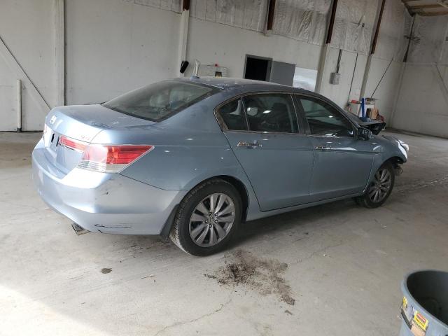 1HGCP3F87BA025239 - 2011 HONDA ACCORD EXL ლურჯი ფოტო 3