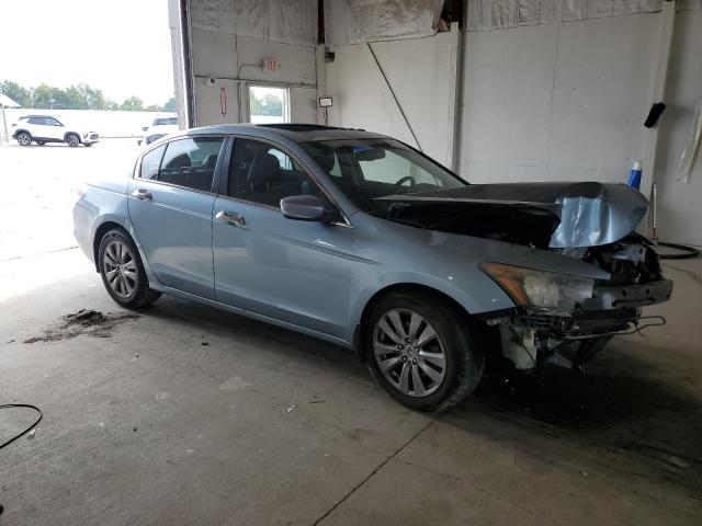 1HGCP3F87BA025239 - 2011 HONDA ACCORD EXL ლურჯი ფოტო 4