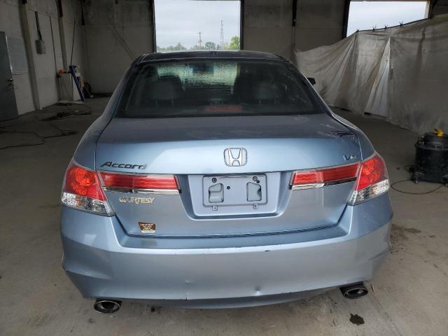 1HGCP3F87BA025239 - 2011 HONDA ACCORD EXL ლურჯი ფოტო 6