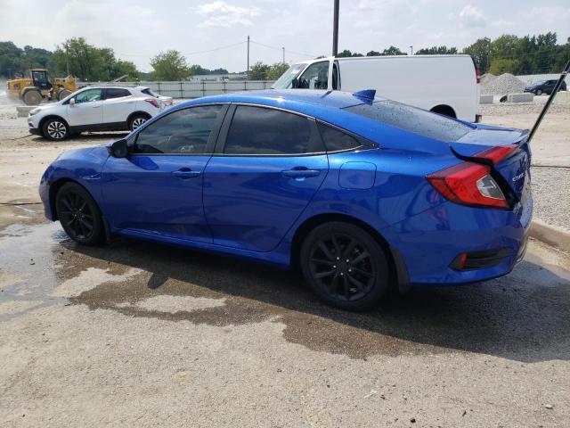 19XFC1F32LE024952 - 2020 HONDA CIVIC EX BLUE photo 2