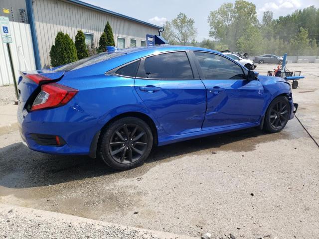 19XFC1F32LE024952 - 2020 HONDA CIVIC EX BLUE photo 3