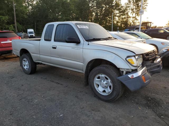 4TASN92N7YZ587114 - 2000 TOYOTA TACOMA XTRACAB PRERUNNER ვერცხლისფერი ფოტო 4