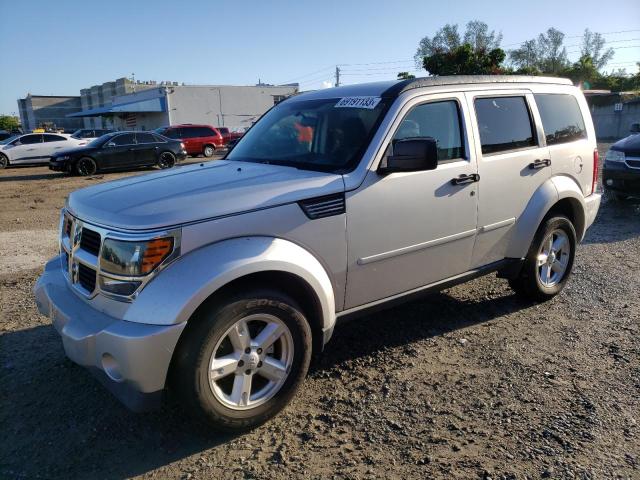 1D8GT28K49W545914 - 2009 DODGE NITRO SE SILVER photo 1