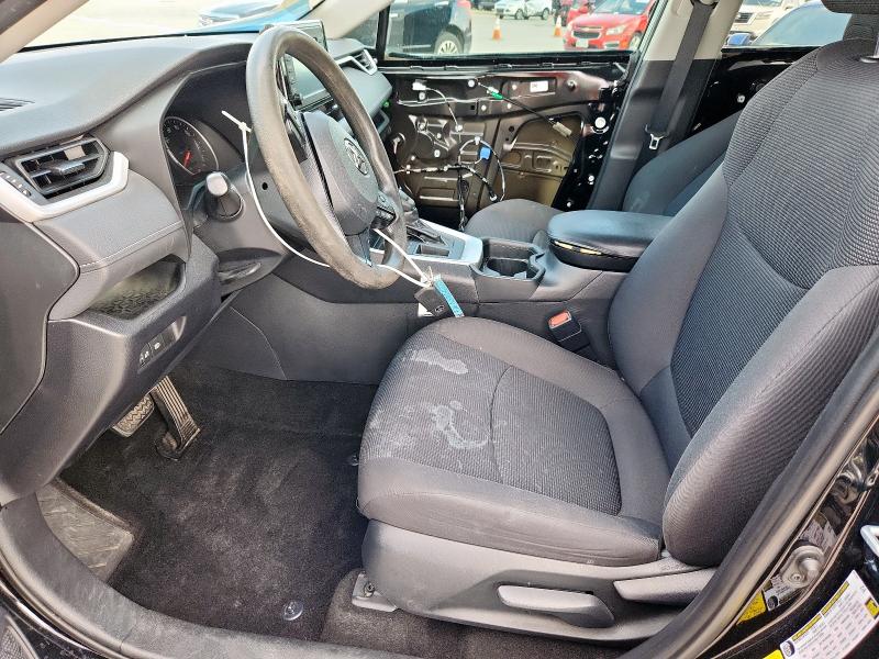 2T3H1RFV2KC018300 - 2019 TOYOTA RAV4 LE შავი ფოტო 7