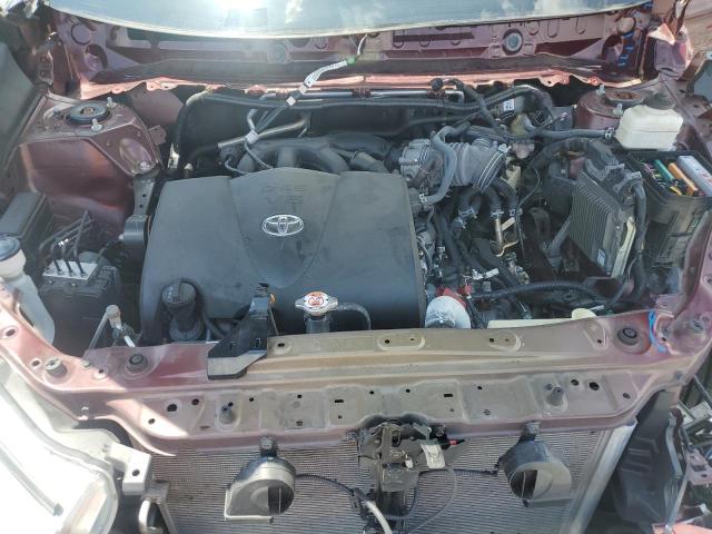 5TDKZRFH7KS346398 - 2019 TOYOTA HIGHLANDER SE MAROON photo 12
