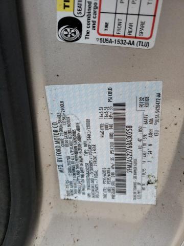 2FMZA52276BA30258 - 2006 FORD FREESTAR SEL SILVER photo 12