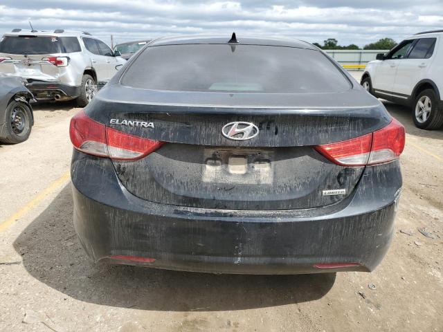 5NPDH4AE2DH306704 - 2013 HYUNDAI ELANTRA GLS BLACK photo 6