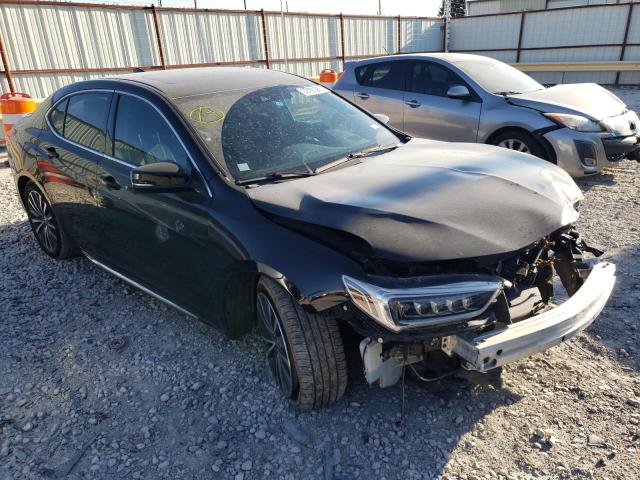 19UUB2F7XJA005957 - 2018 ACURA TLX ADVANCE BLACK photo 4
