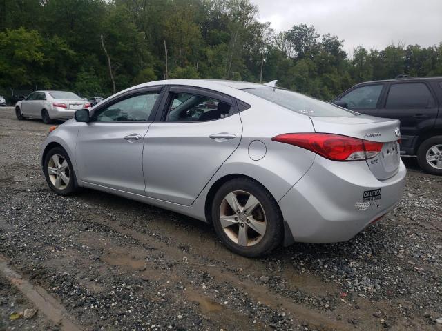 KMHDH4AE5DU956225 - 2013 HYUNDAI ELANTRA GLS SILVER photo 2