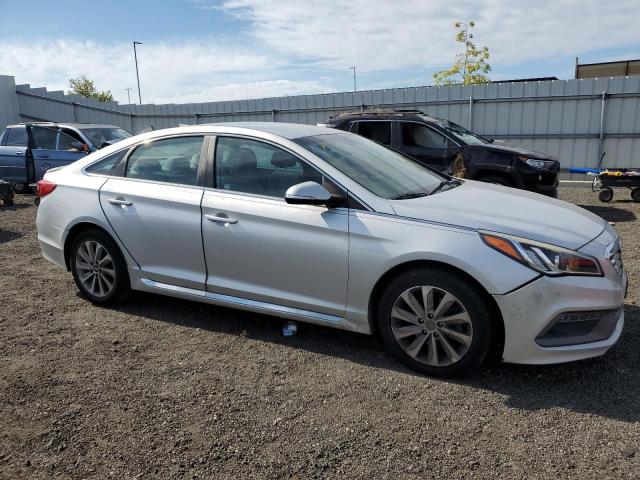 5NPE34AF2FH070344 - 2015 HYUNDAI SONATA SPORT ვერცხლისფერი ფოტო 4