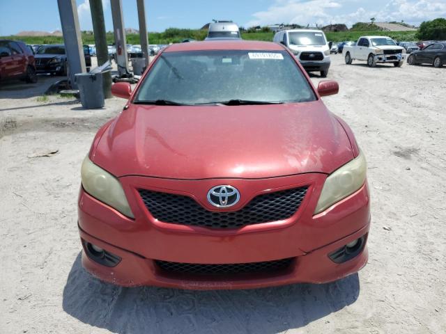 4T1BF3EK6AU501824 - 2010 TOYOTA CAMRY BASE RED photo 5
