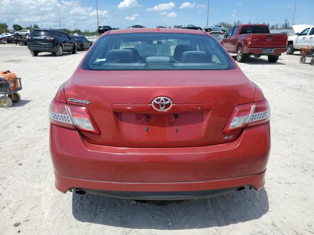 4T1BF3EK6AU501824 - 2010 TOYOTA CAMRY BASE RED photo 6