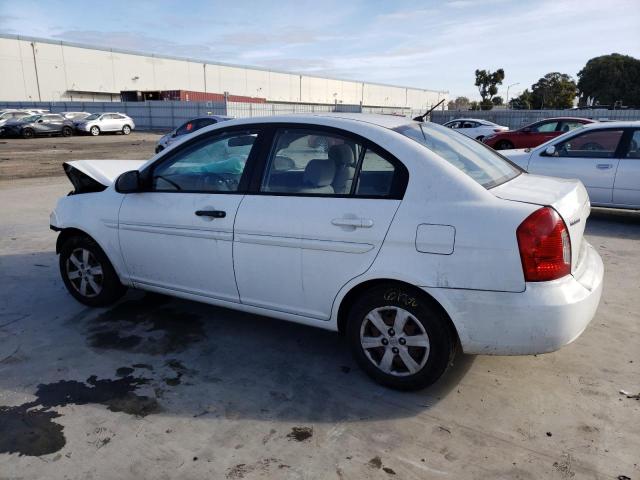 KMHCN46C48U191557 - 2008 HYUNDAI ACCENT GLS WHITE photo 2