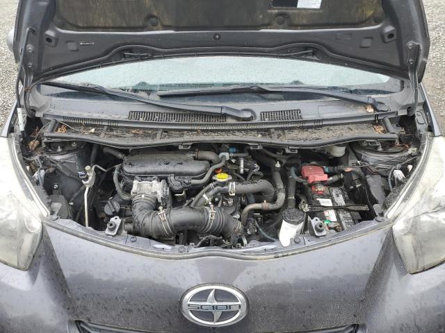 JTNJJXB06CJ021470 - 2012 TOYOTA SCION IQ SILVER photo 11