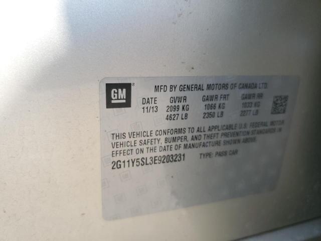 2G11Y5SL3E9203231 - 2014 CHEVROLET IMPALA LS BEIGE photo 12