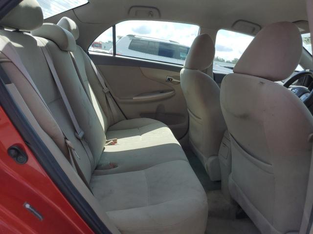 1NXBU4EE1AZ319454 - 2010 TOYOTA COROLLA BASE წითელი ფოტო 10