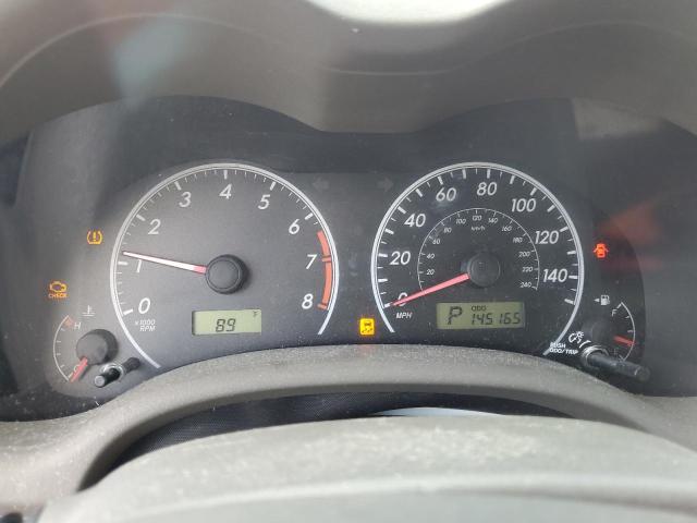 1NXBU4EE1AZ319454 - 2010 TOYOTA COROLLA BASE წითელი ფოტო 9