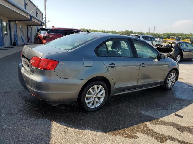 3VWDX7AJ8CM324468 - 2012 VOLKSWAGEN JETTA SE ნაცრისფერი ფოტო 3