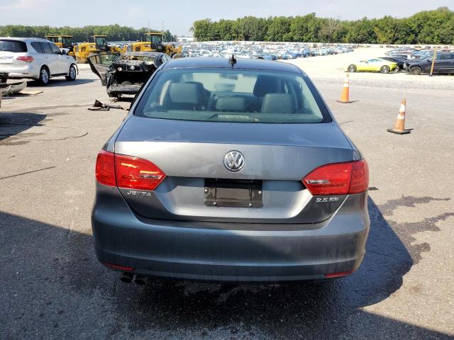3VWDX7AJ8CM324468 - 2012 VOLKSWAGEN JETTA SE ნაცრისფერი ფოტო 6