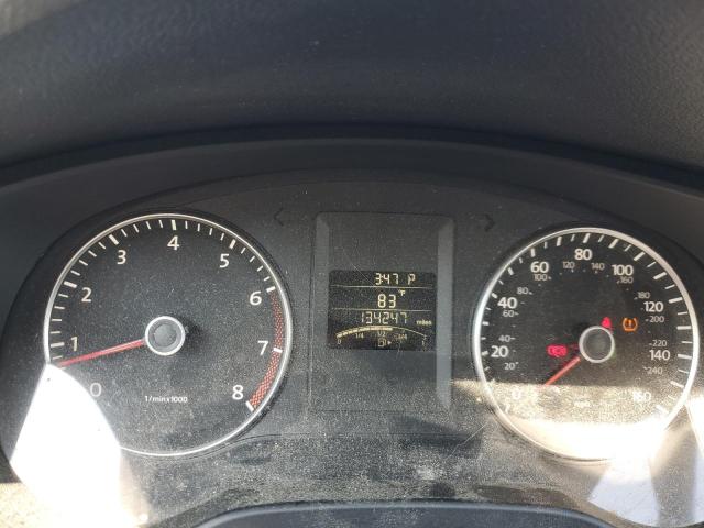 3VWDX7AJ8CM324468 - 2012 VOLKSWAGEN JETTA SE ნაცრისფერი ფოტო 9