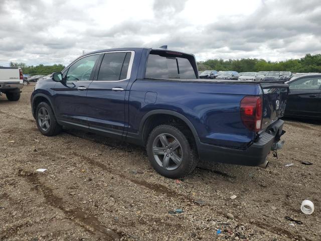 5FPYK3F71NB002567 - 2022 HONDA RIDGELINE RTL 蓝色 照片 2