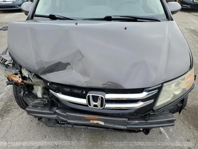 5FNRL5H41FB062083 - 2015 HONDA ODYSSEY EX GRAY photo 12