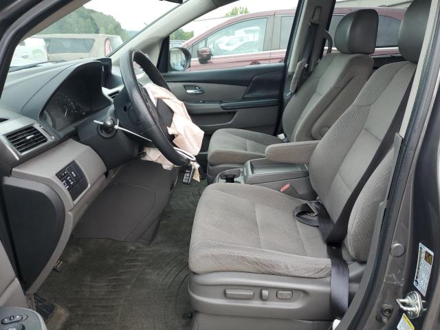 5FNRL5H41FB062083 - 2015 HONDA ODYSSEY EX GRAY photo 7