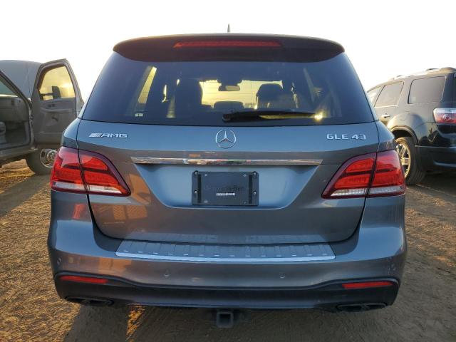 4JGDA6EB6HA908689 - 2017 MERCEDES-BENZ GLE 43 AMG GRAY photo 6