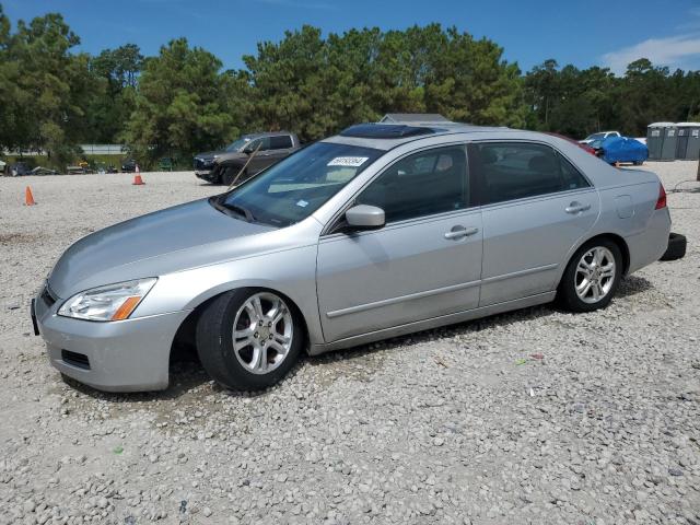 1HGCM56727A042713 - 2007 HONDA ACCORD EX SILVER photo 1